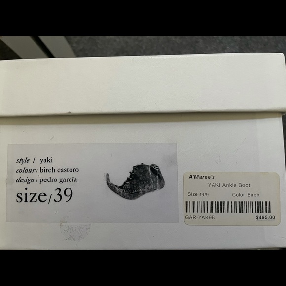 Pedro Garcia Yaki booties shoes suede 39 / 8.5 - Picture 6 of 6